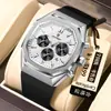 Reloj Suizo de Lujo Multifuncional para Hombre con Seis Manecillas y Esfera Grande, Modelo Popular de Comercio Exterior, Disponible para Dropshipping