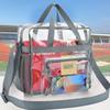 Bolsa Transparente de PVC para Viagem Transfronteiriça da Amazon Bolsa Portátil para Armazenamento de Cosméticos Bolsa de Bagagem Transparente de Grande Capacidade