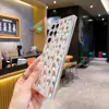 Estilo INS Coreano Japonês Rústico Tela Cheia Flores Pequenas GalaxyS26 Ultra-fino Transparente Capa S25plus Capa de Celular para Meninas