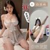 Lencería de Talla Grande Transparente Lactancia Apasionada Encanto de Medianoche con Aros Push-Up Busto Grande Revelador Sexy Conjunto de Ropa de Dormir para Mujeres