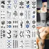Calcomanías de Tatuaje Impermeables y de Larga Duración Estudiantes Femeninas Lindas Artificiales Pequeñas Frescas Clavícula Dedo Estilo Hyuna Tatuaje de Dibujos Animados