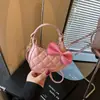 Nova Bolsa Infantil 2026 Mãe-Filho Laço Mini Porta-Moedas Bolsa de Mão para Meninas Bolsa de Batom para Meninas Bolsa Transversal
