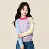 Tutu Elefantito Ropa Infantil Suéter para Niñas Tejido Otoño/Invierno 2026 Nuevo Estilo Manga Raglán Infantil Top Super Bonito