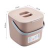 Amazon Cubeta de Té de Venta Caliente Accesorios de Té Filtro Cubeta Escurridora de Té Portátil Fácil Lavable Plástico Desperdicios de Cocina Basura