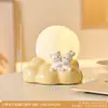 Urso Coelho Acessórios para Casa Criativos Fofos Decorações de Quarto Infantil Ornamentos de Mesa Luminária da Lua Luz Noturna