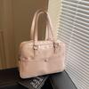 Bolso de axila estilo vintage de alta gama para mujer 2026 Nueva moda Versión coreana Mochila Mochila casual de gran capacidad