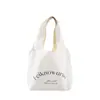 Bolsa de lona em branco personalizada bolsa de algodão para treinamento de estudante bolsa de ombro de lona atacado logotipo imprimível