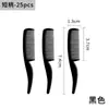 Al por mayor 25 Piezas/Paquete Peine para Cejas Peine para Pestañas Portátil Peine Pequeño Peine de Juguete Peine para Muñeca Herramientas Mini de Belleza