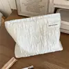 Bolsa de Maquillaje Bordada con Mariposa Dorada de Lujo Ligero Estilo Ins de Lona Portátil para Viaje Bolsa de Almacenamiento para Cosméticos