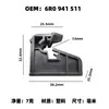 6R0941511 es adecuado para el clip base de fijación del soporte del faro del Volkswagen POLO