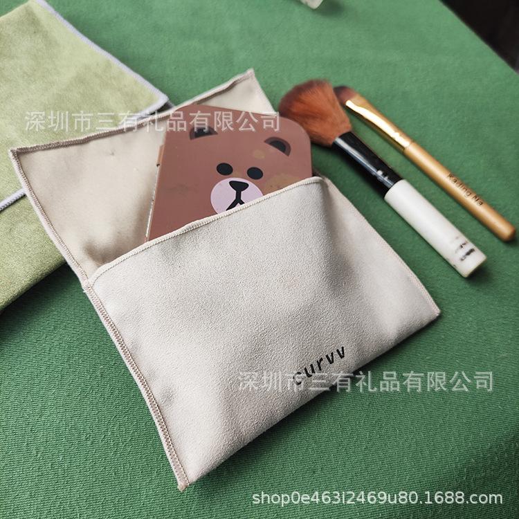 麂皮绒鹿皮绒翻盖袋信封袋珠宝首饰包装袋