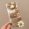 Pinza de Pato de Gama Alta Estilo Coreano para Niñas, Pinza para el Pelo de Flequillo Lateral Melard Otoño e Invierno, Lindo Pinza de Pelo de Felpa Accesorio para el Cabello
