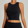 Nuevo Sujetador Deportivo de Yoga de Alta Resistencia para Mujer con Espalda Hermosa Ajustado Sensación Desnuda Transfronterizo Top Deportivo para Exterior Ropa de Yoga