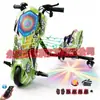 Patinete eléctrico exclusivo transfronterizo, coche de juguete, coche de derrape, go-kart para niños, asiento único Rueda universal giratoria 360 grados
