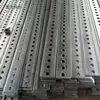 Tira de Fijación de Barra de Hierro, Pieza de Conexión Recta con Agujeros, Barra Larga de Acero Plano Galvanizado, Tira de Hierro de Refuerzo para Taburete Perforado