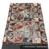 Estilo Europeu e Americano Celebridade da Internet Nicho Resistente Fio de Cobre Bordado com Lantejoulas Tecido de Malha Senso de Design Saia Meia Moda Feminina Tecido Bordado