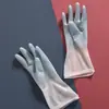 Guantes para Tareas Domésticas Lavaplatos Doble Color Limpieza de Cocina Lavado de Platos Ropa Goma Impermeable Antideslizante Hogar Goma Hada