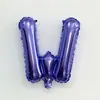 Globos de Película de Aluminio Morados de 16 pulgadas Alfanuméricos 0-9 A-Z Arreglos de Cumpleaños Decoraciones Globos de Papel de Aluminio Venta al por Mayor