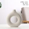 Vaso de Cerâmica Estilo Nórdico Artesanato de Cerâmica Arranjo de Flores para Sala de Estar Decoração de Casa Vasos Criativos Hidropônicos Secos Decorações