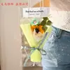 Girasol Artificial Ramo Pequeño Producto Terminado Flor Falsa Flor de Jabón Caja de Regalo Flor Hecha a Mano Venta al por Mayor Transfronteriza Regalo Souvenir