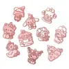 Cola para pintura DIY sem assar, cola em creme, pingente de brinquedo feito à mão, pigmento infantil, molde de pingente pintado, pequenos acessórios