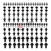 Clips de Nylon Automotrices Más Vendidos 120 Piezas para Paneles de Puerta, Paneles de Recorte Interior, Remaches de Plástico, Tornillos de Expansión y Sujetadores de Carrocería