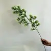 Plantas e Flores Artificiais Verdes Transfronteiriças, Cenário de Arranjo de Flores Artificiais, Grama de Mil Camadas, Pinheiro Nevoeiro, Arranjo de Flores Artificiais para Casa e Plantas para Paisagismo