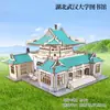 Puzzle de Madera 3D de Gran Venta Modelo de Edificio Antiguo Juguete Educativo de Ensamblaje Manual Adorno para Puestos Callejeros