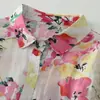 Cardigan Camisa Protector Solar Estilo Artístico Único y Hermoso para Primavera y Otoño 2026, Holgada, Delgada, Transpirable, Camisa Casual de Manga Larga para Mujer