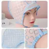 Gorro Marcador Transfronterizo con Aguja Marcadora Herramientas de Barbería Gorro Desechable para Teñir Marcador Gorro Marcador para Cabello DIY