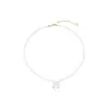 Collar de Lazo de Perlas para Mujer Verano Tendencia Diseño de Personalidad de Alta Gama Cadena de Clavícula con Cuentas Nicho cadena para el cuello choker
