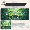Mouse Pad Filhote de Cachorro Line Art Extra Grande Estudante E-Sports Jogo Anime 2D Teclado de Computador Tapete de Mesa