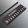 Señal de Estacionamiento Temporal para Coche en Movimiento Placa con Número de Teléfono Et-I Cazador de Luna Era Estrella Tx Accesorios para Coche
