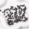 Cuentas de azúcar de vidrio esmerilado de 5 mm, hechas a mano, para pulsera, collar, colgante, joyería, cuentas cuadradas, accesorios para cadena de teléfono móvil