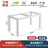 Patas Rectas Sencillas para Mesa de Comedor de Pizarra, Soporte de Vidrio, Patas de Mesa de Mármol, Patas de Mesa de Azulejo Cerámico, Base de Soporte para Escritorio de Oficina