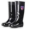 Botas de chuva grossas, de cano alto, respiráveis, absorventes de suor, antiderrapantes para homens, disponíveis em tamanhos grandes, com acolchoamento extra, adequadas para trabalhos industriais e de mineração, e com sola quente e isolada