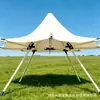Sombrero de Paja Pequeño Tienda de Campaña Exterior Parasol Boda Playa Campamento Pequeño Dosel Estilo Indio Campamento para Todas las Estaciones