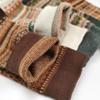 [Tejido Doble] Calcetines de Mujer de Caña Media Estilo Étnico Calcetines de Moda Coreanos Dongdaemun Dulce Retro Estilo Bosque Estilo Universitario Venta al por Mayor