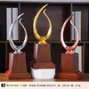 Trofeo Popular de Estrella de Cinco Puntas de Aleación de Zinc Chapado en Metal Premios Artesanía Metálica Adorno de Estrella Insignia