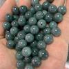 Venta al por mayor jade de Myanmar azul cuentas de agua sueltas diy pulsera collar hielo glutinoso 7mm cuentas de jade de agua azul