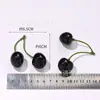 Simulação Cereja Fruta Cereja Modelo Loja de Frutas Acessórios Pendurados Decoração de Casa Natureza Morta Fotografia Estúdio Adereços