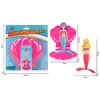 Nuevo Juguete de Buceo de Verano Transfronterizo Piscina Infantil Entrenamiento Juego Agua Cabello Corto Negro Luminoso Giratorio Sirena Serpiente
