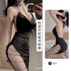 1135sm correa tentación lencería sexy discoteca uniforme de cadera falda negra pequeña deseo puro traje talla grande comercio exterior al por mayor