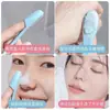 Escova de Limpeza Facial de Silicone para Meninas, Escova Massageadora de Limpeza de Cravos com Gancho, Escova de Lavar Rosto de Silicone Portátil para Dedo
