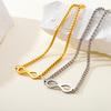 Corrente redonda cobra coreana de aço inoxidável 3,2MM aço titânio feminino coração de pêssego Coringa pulseira de aço titânio fabricantes femininos atacado à pronta entrega