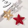 Novo pingente de bolsa de couro estrela de cinco pontas transfronteiriço acessório DIY enfeite fofo para pendurar no carro decoração de chaveiro