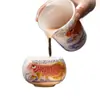 Jingdezhen Pintado à Mão Carpa Azul e Branco Porcelana Xícara de Chá Cerâmica Kung Fu Conjunto de Chá Xícara Única Xícara do Mestre Xícara de Chá