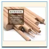 Madeira de Faia Barra Redonda Modelo Feito à Mão Vareta de Madeira Móveis Vareta Redonda de Madeira DIY Madeira Sólida Tira de Madeira Vareta Material de Fabricação Artesanal DIY