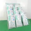 Supermercado Tienda de Conveniencia Exhibidor de Mascarillas Libro Libro de Cuentas Cosméticos Caja de Almacenamiento de Medicamentos Bebida Té de Leche Escalera Viva