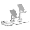 Soporte de Escritorio para Teléfono Móvil, Ajustable, Portátil, Plegable, Soporte Multifuncional para Tablet, Universal para Ver TV